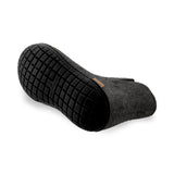glerups Filzstiefel mit Naturkautschuksohle - schwarz Filzstiefel mit Naturkautschuk Anthrazit