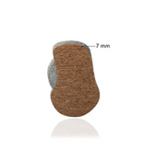 glerups Innersole 7mm, Arch Relax Filzsohle Grau