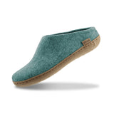 glerups Pantoffel mit Ledersohle Pantoffel mit Ledersohle 11 North Sea