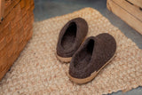 glerups Pantoffel mit Naturkautschuksohle - honey Pantoffel mit Naturkautschuk Chestnut