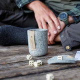 glerups Quietzy Single set - DE Accessories Anthrazit