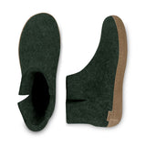glerups Filzstiefel mit Ledersohle Filzstiefel mit Ledersohle Forest