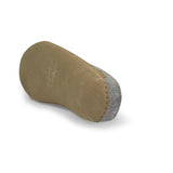 glerups Pantoffel mit Ledersohle Pantoffel mit Ledersohle Grau