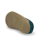 glerups Pantoffel mit Ledersohle Pantoffel mit Ledersohle Petrol