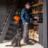 glerups Pantoffel mit Naturkautschuksohle - Schwarz Pantoffel mit Naturkautschuk Anthrazit