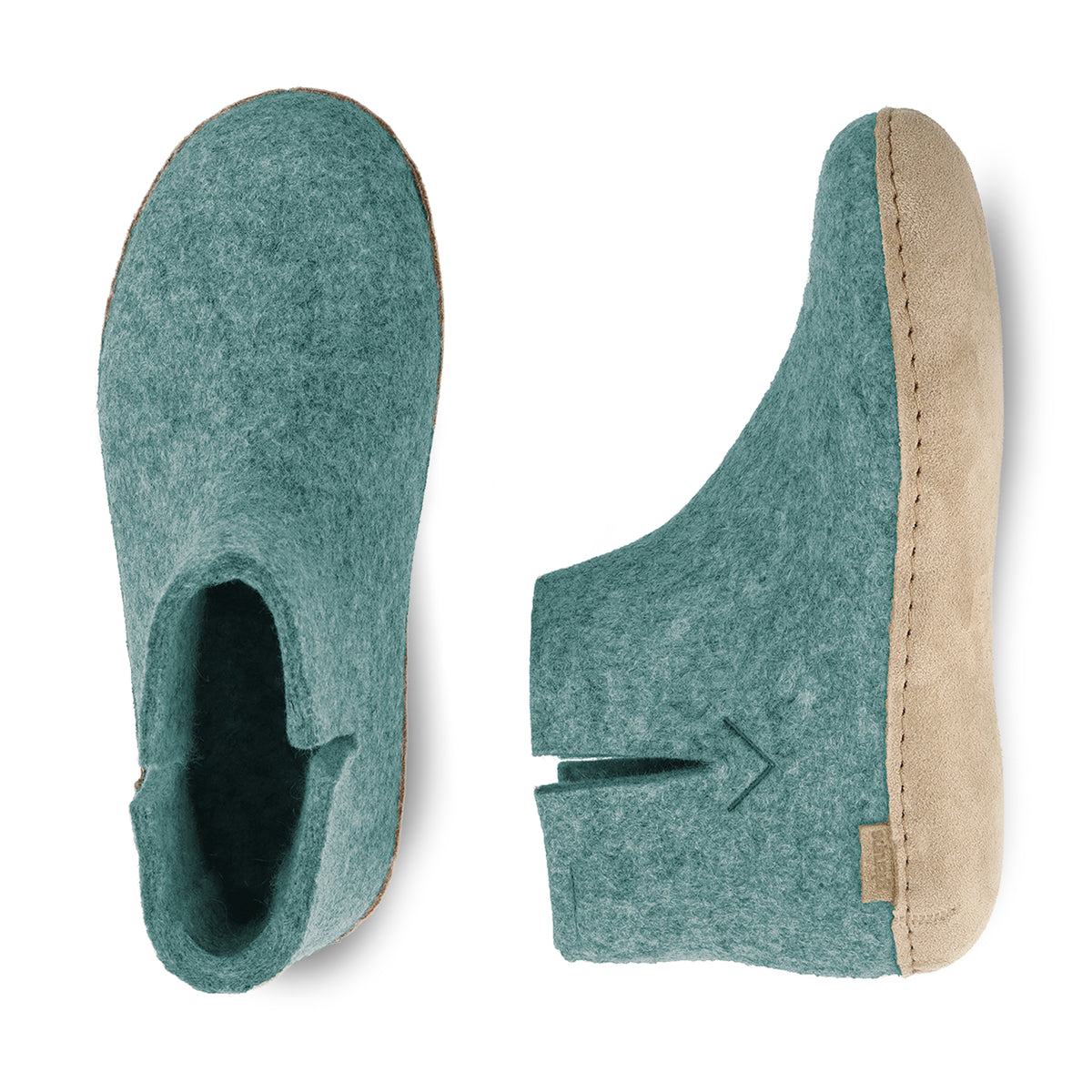 glerups Filzstiefel mit Ledersohle Filzstiefel mit Ledersohle 11 North Sea