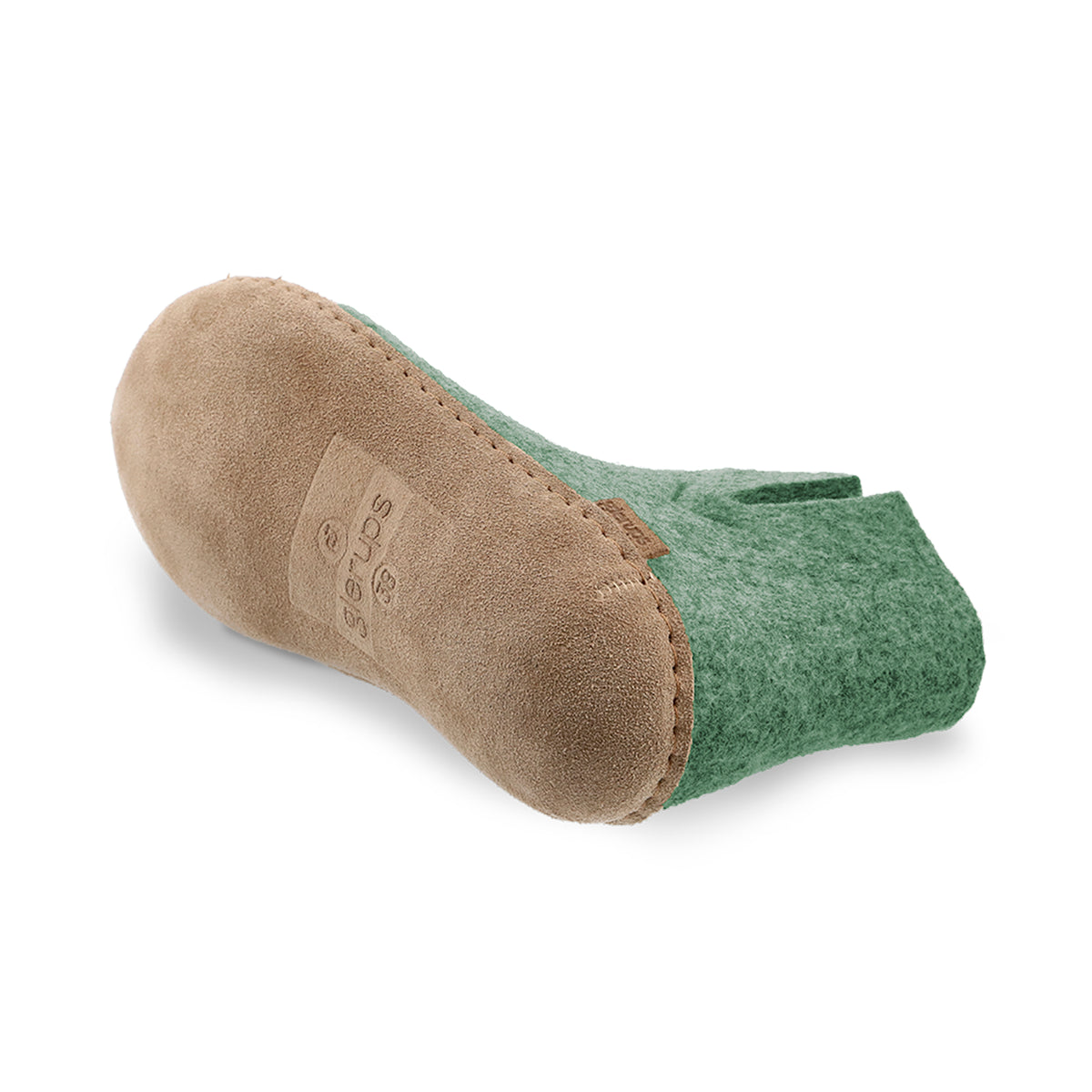 glerups Filzstiefel mit Ledersohle Filzstiefel mit Ledersohle 14 Moss