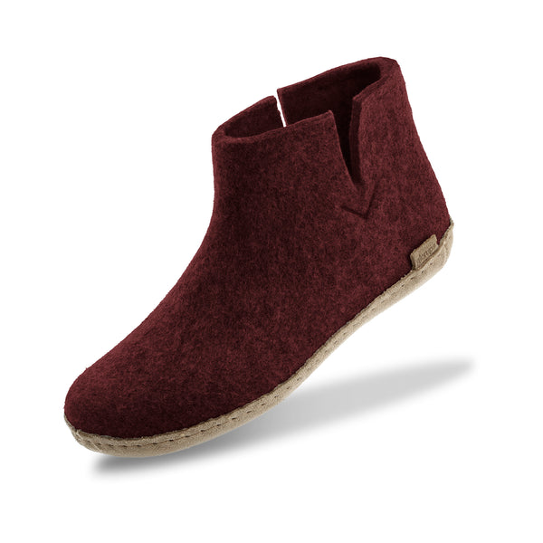 glerups Filzstiefel mit Ledersohle Filzstiefel mit Ledersohle 15 Beet