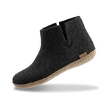 glerups Filzstiefel mit Ledersohle Filzstiefel mit Ledersohle Anthrazit