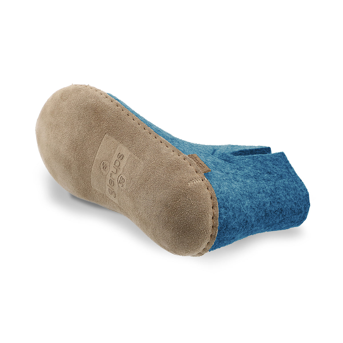 glerups Filzstiefel mit Ledersohle Filzstiefel mit Ledersohle Petrol