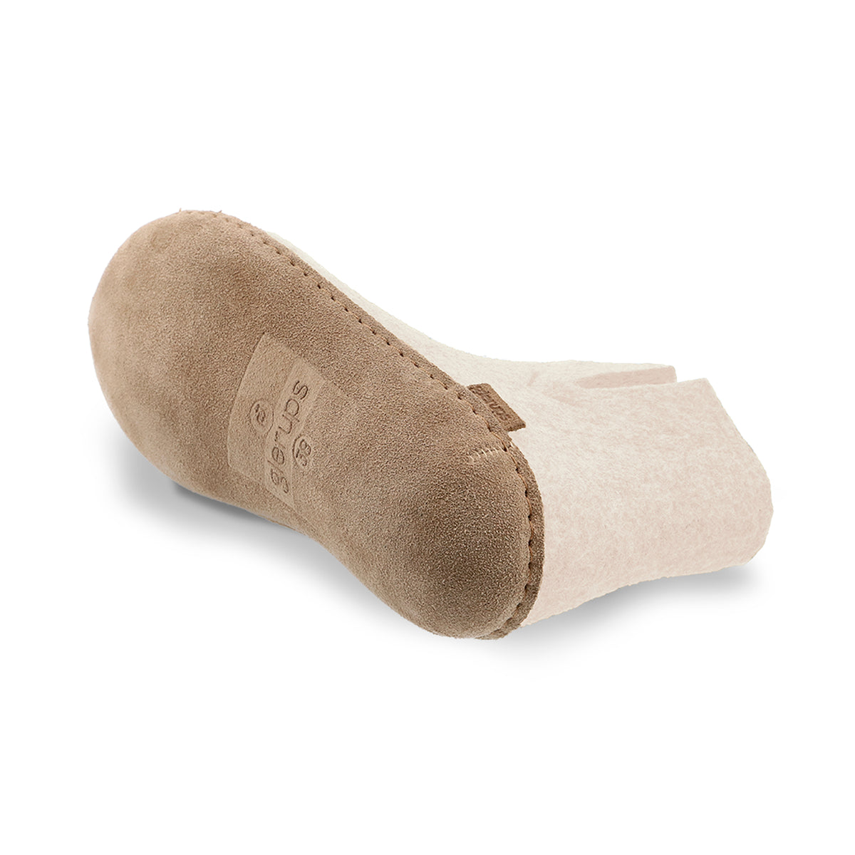 glerups Filzstiefel mit Ledersohle Filzstiefel mit Ledersohle Weiß