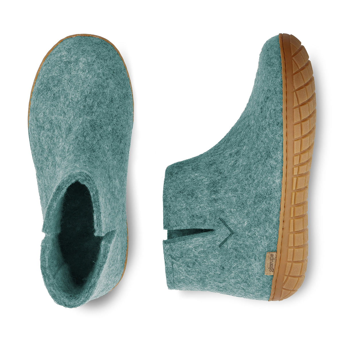 glerups Filzstiefel mit Naturkautschuksohle Filzstiefel mit Naturkautschuk 11 North Sea