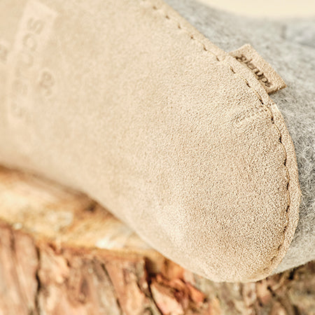 WEICHE, CHROMFREIE LEDERSOHLE FÜR DRINNEN