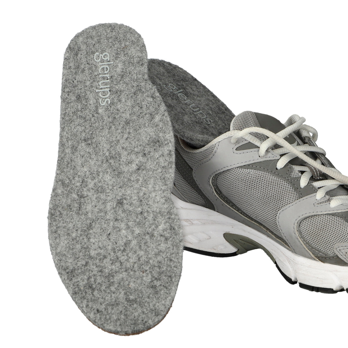 glerups Innersole 7mm, Arch Relax Filzsohle Grau