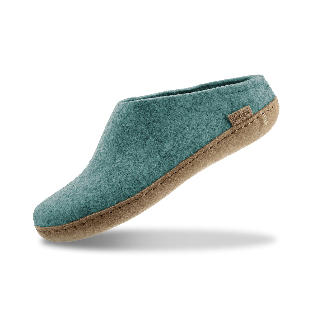 glerups Pantoffel mit Ledersohle Pantoffel mit Ledersohle 11 North Sea