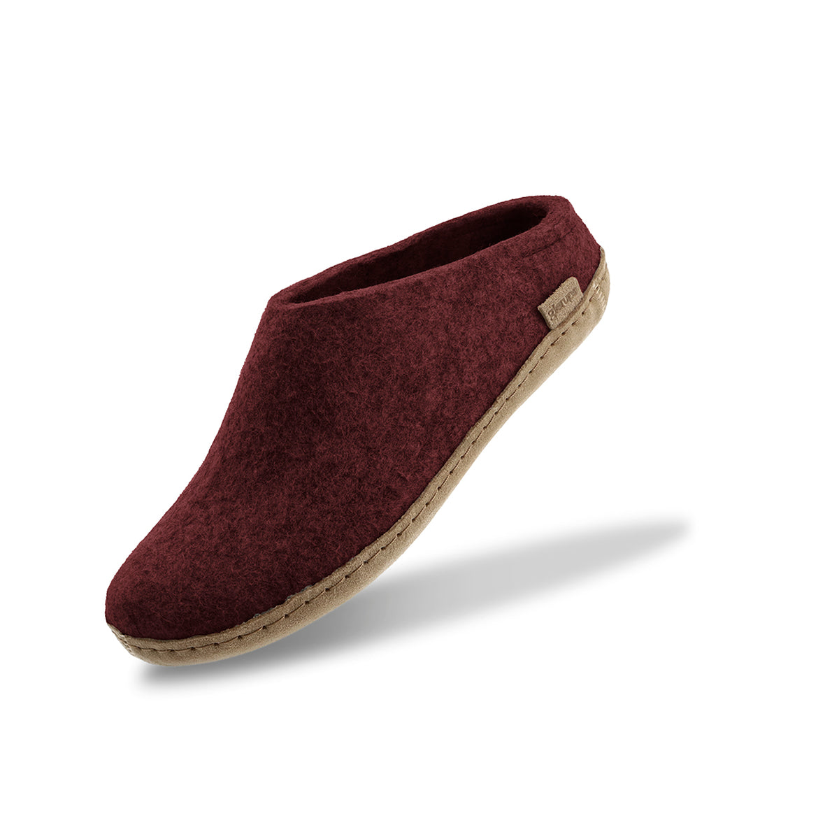 glerups Pantoffel mit Ledersohle Pantoffel mit Ledersohle 15 Beet
