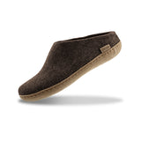 glerups Pantoffel mit Ledersohle Pantoffel mit Ledersohle Chestnut