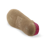 glerups Pantoffel mit Ledersohle Pantoffel mit Ledersohle Cranberry