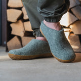 glerups Pantoffel mit Naturkautschuksohle - honey Pantoffel mit Naturkautschuk 14 Moss