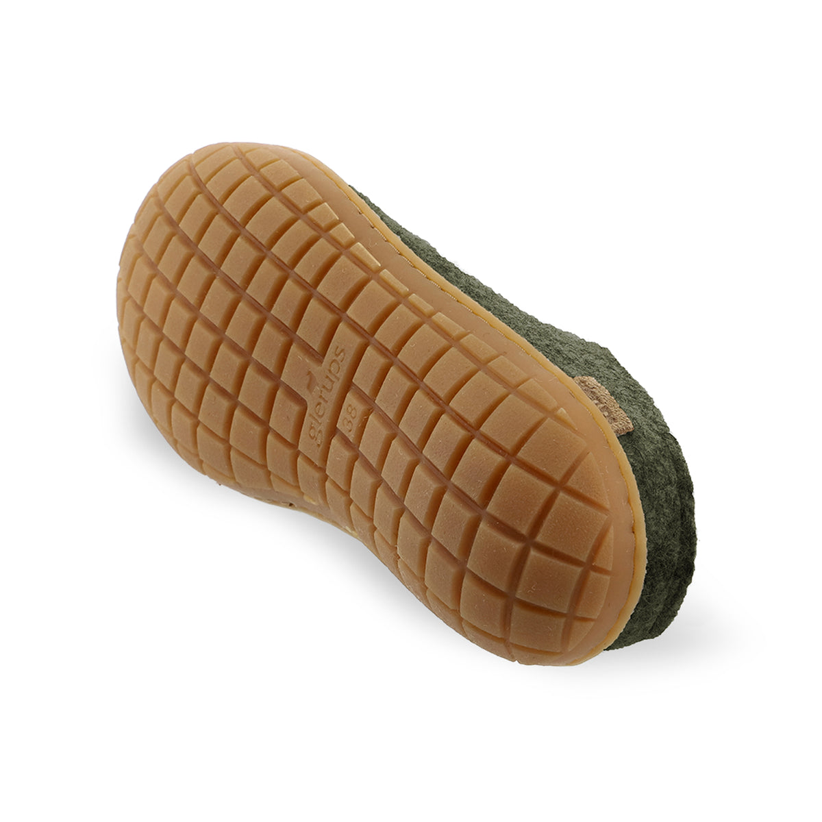glerups Pantoffel mit Naturkautschuksohle - honey Pantoffel mit Naturkautschuk Forest