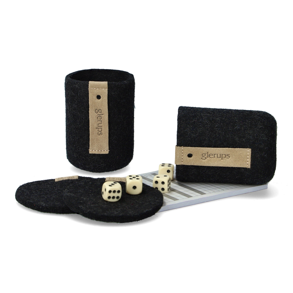 glerups Quietzy Doppeltes set Accessories Anthrazit