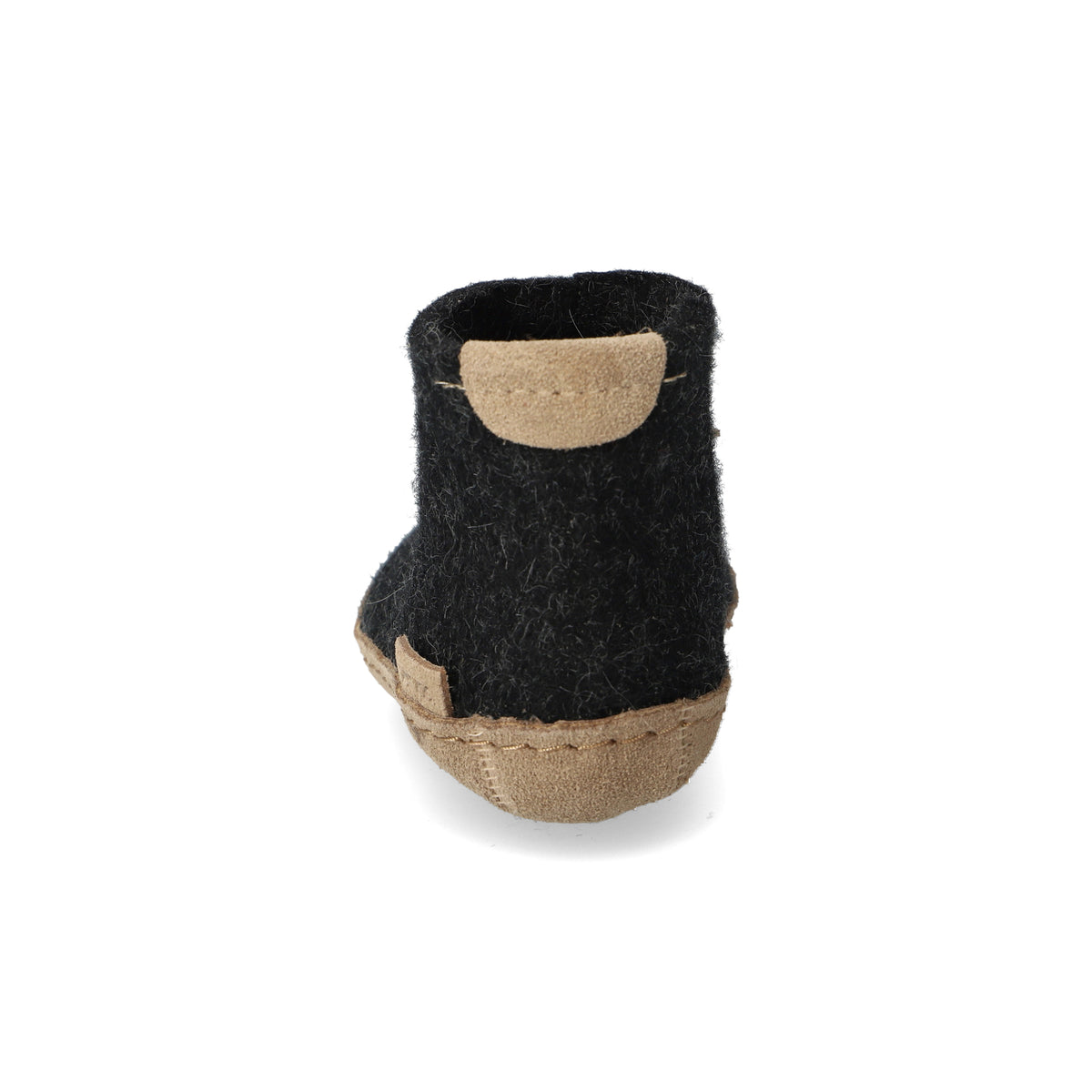 glerups Filzstiefel kinder Filzstiefel mit Ledersohle Anthrazit