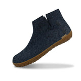 glerups Filzstiefel mit Naturkautschuksohle Filzstiefel mit Naturkautschuk Denim