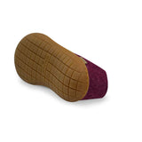 glerups Hausschuhe mit Naturkautschuksohle - honey Hausschuhe mit Naturkautschuk Cranberry