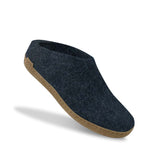 glerups Pantoffel mit Ledersohle Pantoffel mit Ledersohle Denim