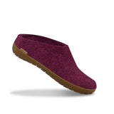 glerups Pantoffel mit Naturkautschuksohle - honey Pantoffel mit Naturkautschuk Cranberry