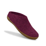 glerups Pantoffel mit Naturkautschuksohle - honey Pantoffel mit Naturkautschuk Cranberry