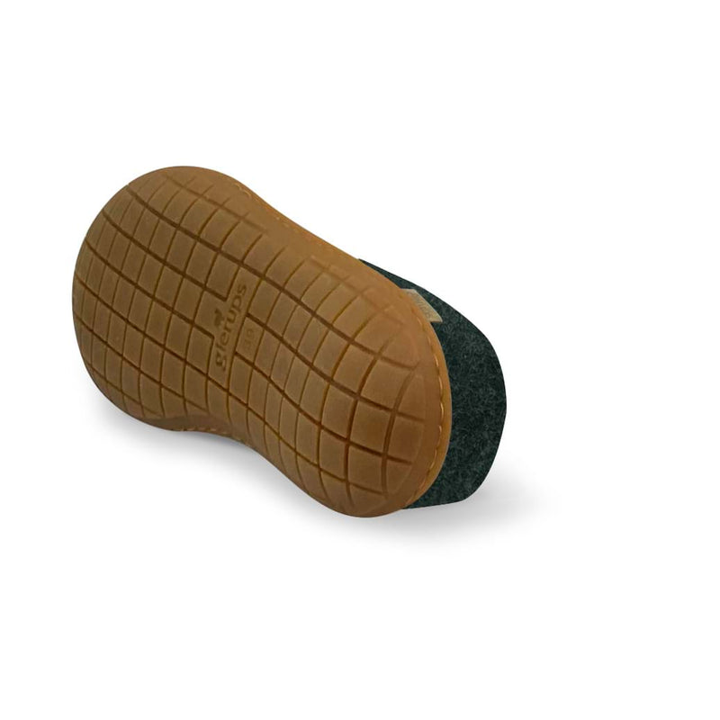 glerups Pantoffel mit Naturkautschuksohle - honey Pantoffel mit Naturkautschuk Forest