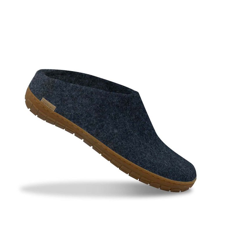 glerups Pantoffel mit Naturkautschuksohle - honey Pantoffel mit Naturkautschuk Denim