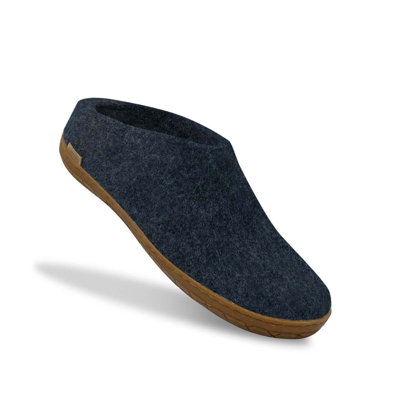 glerups Pantoffel mit Naturkautschuksohle - honey Pantoffel mit Naturkautschuk Denim